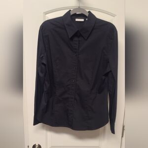 Classic Black Button-Up Shirt